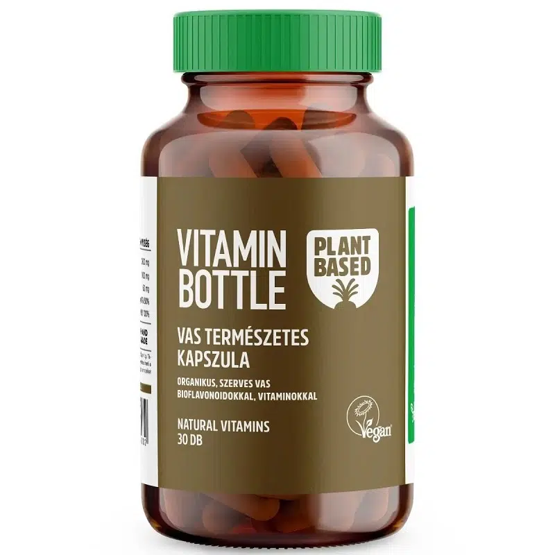 Vitamin Bottle Vas kapszula - 30db 1 Vitamin Bottle Vas kapszula - 30db