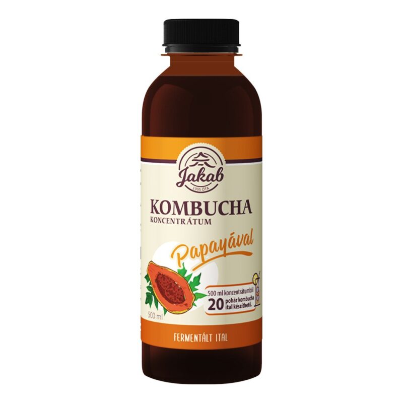 Viva Natura-Kombucha Papayás koncentrátum - 500ml 1 Viva Natura-Kombucha Papayás koncentrátum - 500ml