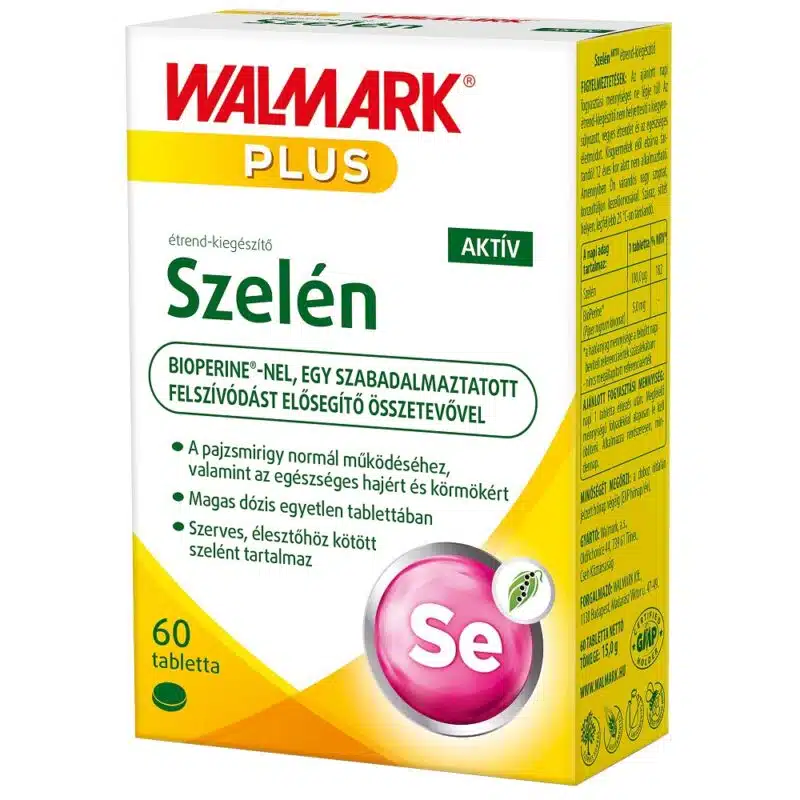Walmark Szelén Aktív tabletta - 60db 1 Walmark Szelén Aktív tabletta - 60db