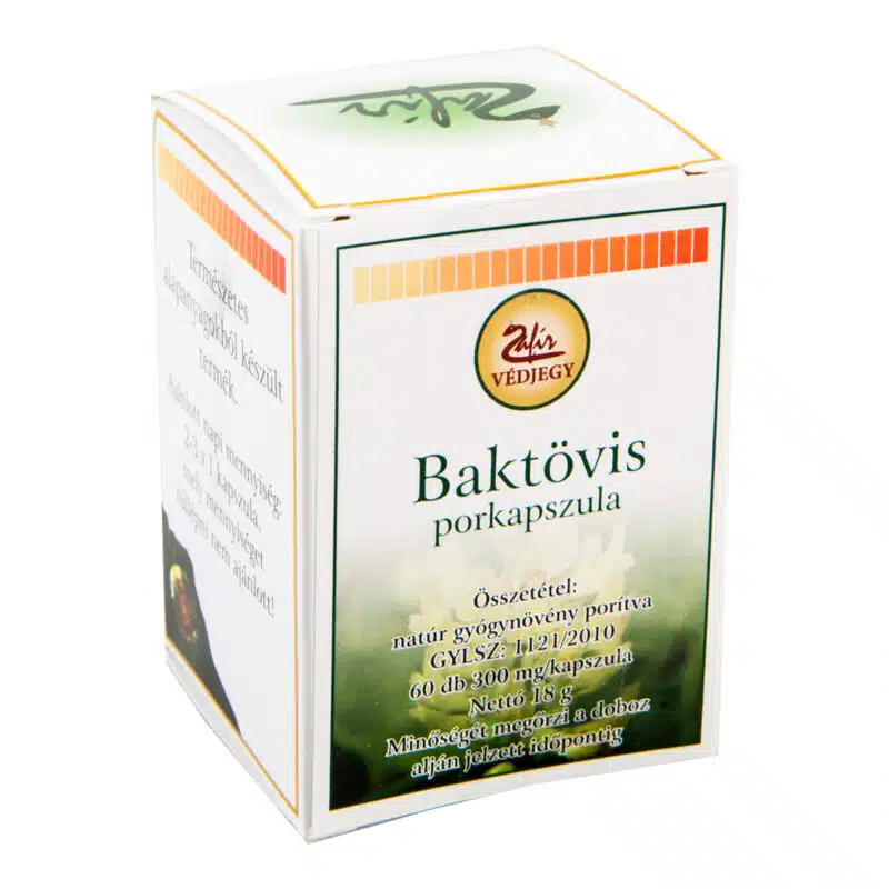 Zafir Baktövis porkapszula - 60db 1 Zafir Baktövis porkapszula - 60db