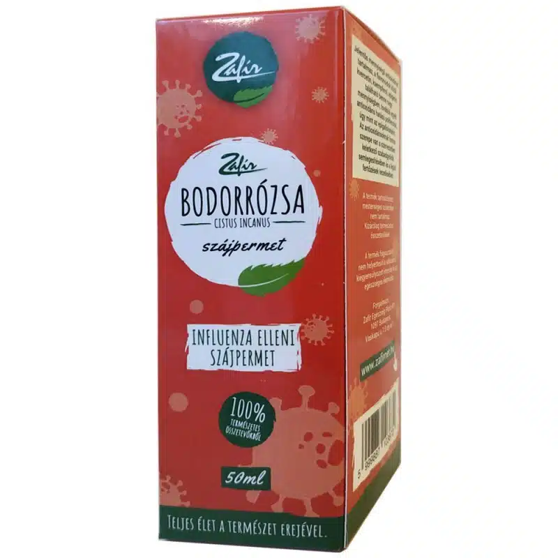 Zafir Bodorrózsa (Cistus Incanus L.) szájpermet - 50ml 1 Zafir Bodorrózsa (Cistus Incanus L.) szájpermet - 50ml