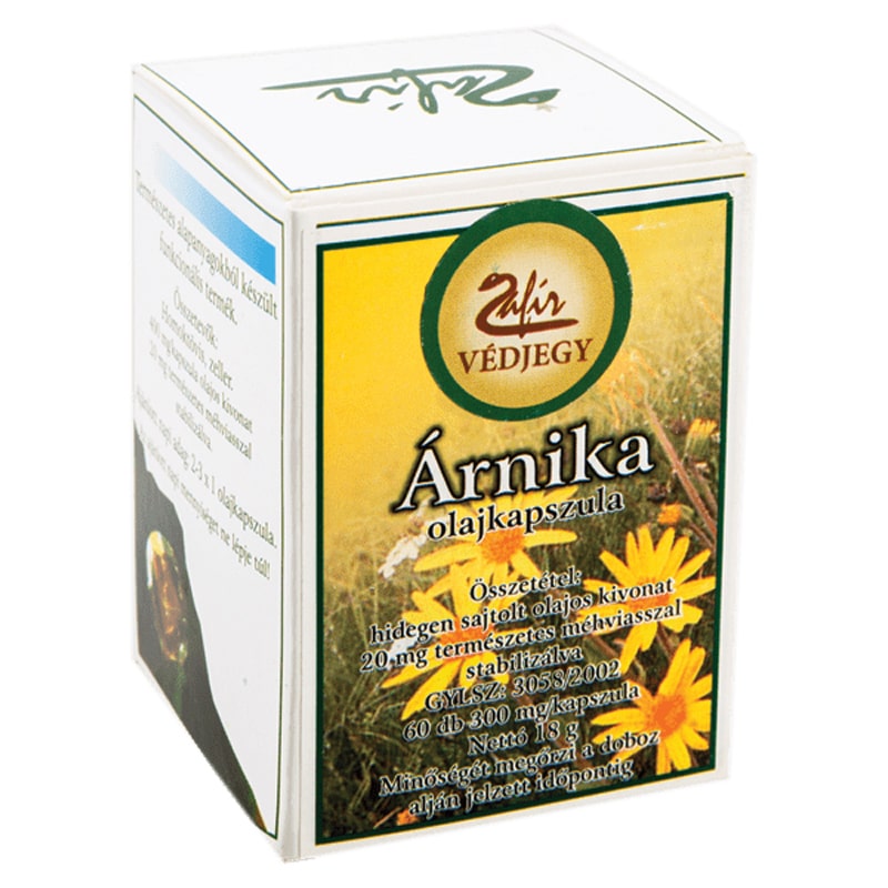 Zafir árnika olajkapszula - 60db 1 Zafir árnika olajkapszula - 60db