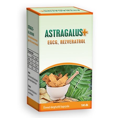Vita Crystal Astragalus+ EGCG, Rezveratrol kapszula - 100db 1 Vita Crystal Astragalus+ EGCG, Rezveratrol kapszula - 100db