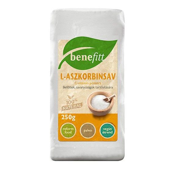 Interherb Benefitt L-Aszkobinsav - 250g 1 Interherb Benefitt L-Aszkobinsav – 250g