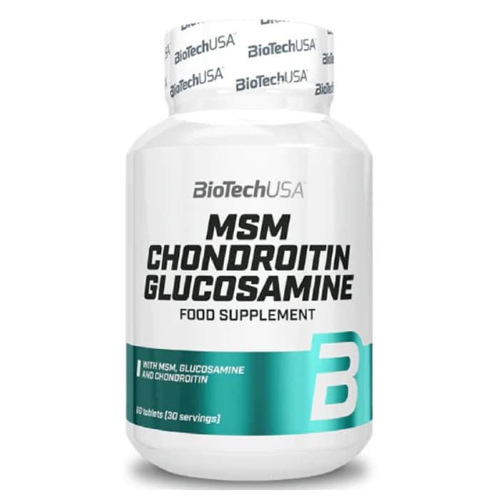 BioTech USA MSM Chondroitin Glucosamine tabletta - 60db 1 BioTech USA MSM Chondroitin Glucosamine tabletta - 60db