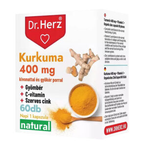 Dr. Herz Kurkuma 400mg kapszula - 60db
