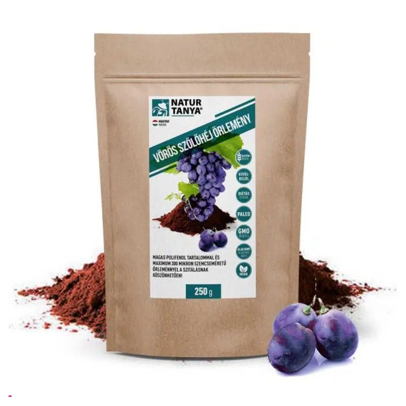 Natur Tanya Vörös Szőlőhéj őrlemény - 250g 1 Natur Tanya Vörös Szőlőhéj őrlemény - 250g