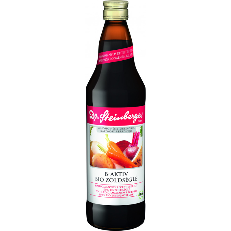 Dr. Steinberger BIO B-aktív zöldséglé - 750ml 1 Dr. Steinberger BIO B-aktív zöldséglé - 750ml
