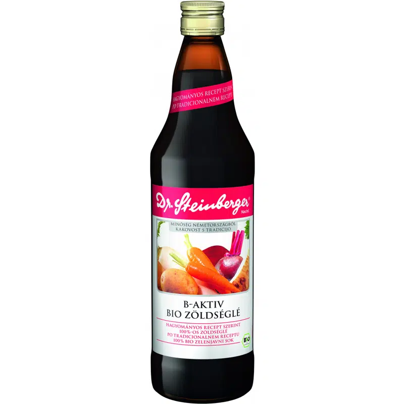 Dr. Steinberger BIO B-aktív zöldséglé - 750ml 1 Dr. Steinberger BIO B-aktív zöldséglé - 750ml