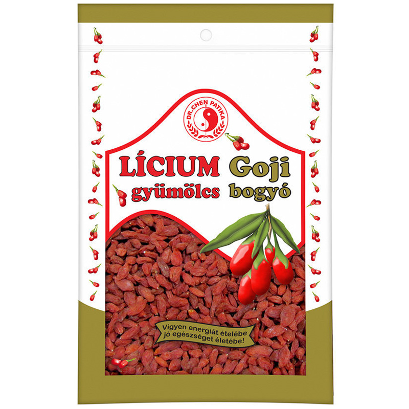 Dr. Chen Goji - Lícium gyümölcs - 100g 1 Dr. Chen Goji - Lícium gyümölcs - 100g