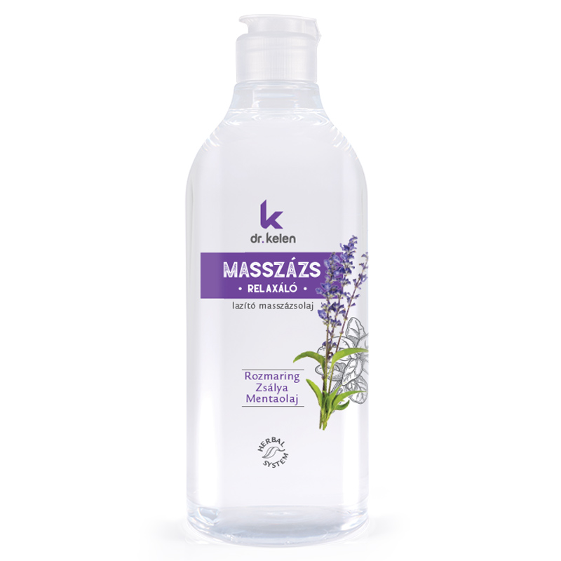 Dr. Kelen relaxáló masszázsolaj - 500ml 1 Dr. Kelen relaxáló masszázsolaj - 500ml