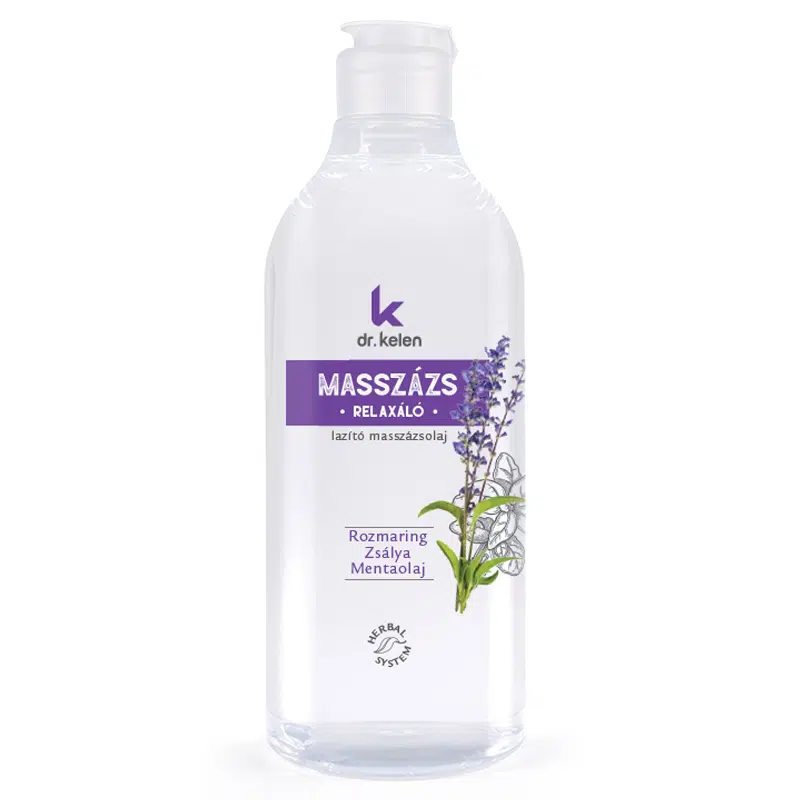 Dr. Kelen relaxáló masszázsolaj - 500ml 1 Dr. Kelen relaxáló masszázsolaj - 500ml