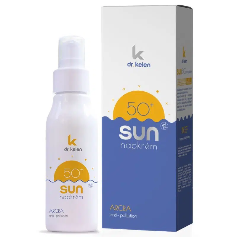 Dr. Kelen Sun F50+ arcra napkrém - 75ml 1 Dr. Kelen Sun F50+ arcra napkrém - 75ml