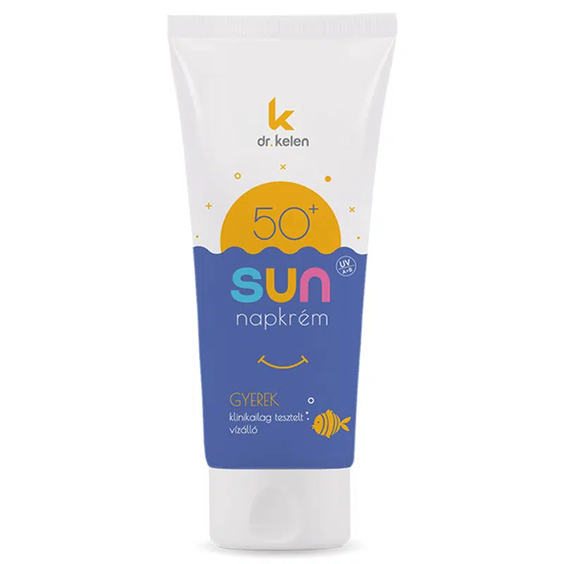 Dr. Kelen Sun F50+ gyerek napkrém - 100ml 1 Dr. Kelen Sun F50+ gyerek napkrém - 100ml