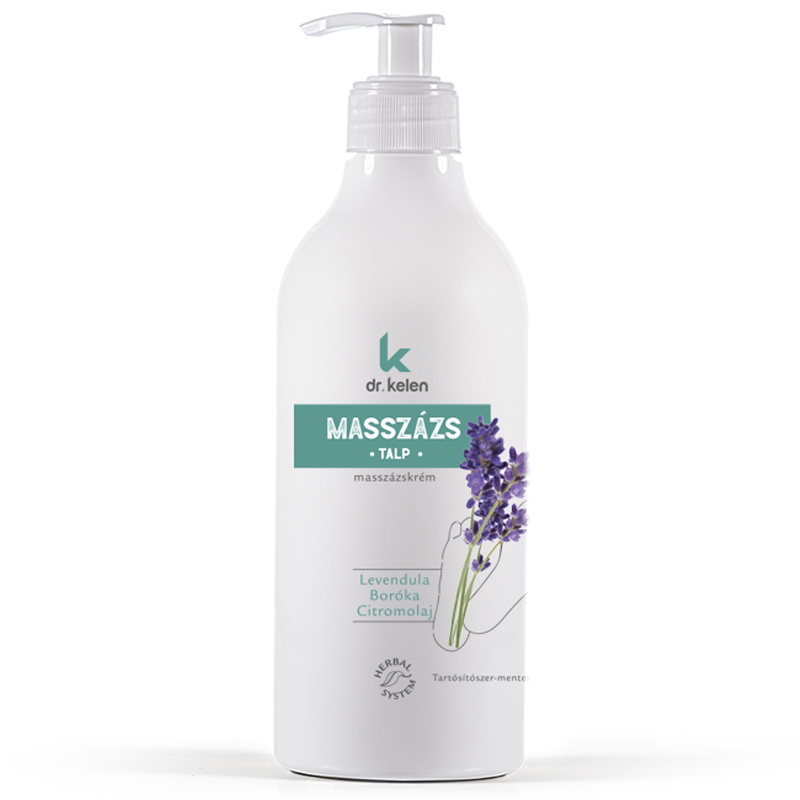 Dr. Kelen Talp masszázskrém - 500ml 1 Dr. Kelen talp masszázskrém - 500ml