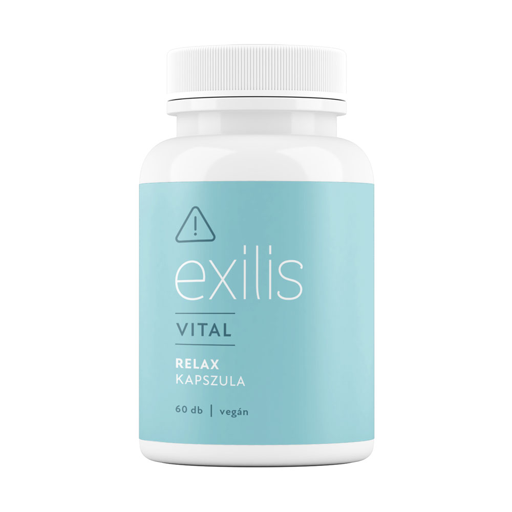 Exilis Vital Relax Stresszkontroll kapszula - 30db 1 Exilis Vital Relax Stesszkontroll kapszula - 30db