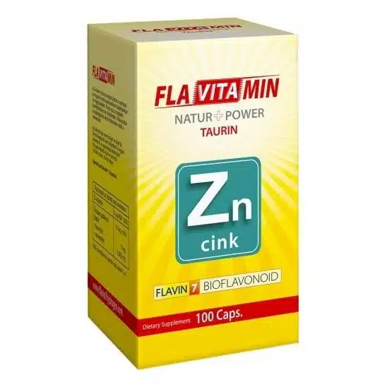 Flavitamin Nature+Power Cink kapszula - 100 db 1 Flavitamin Nature+Power Cink kapszula – 100 db
