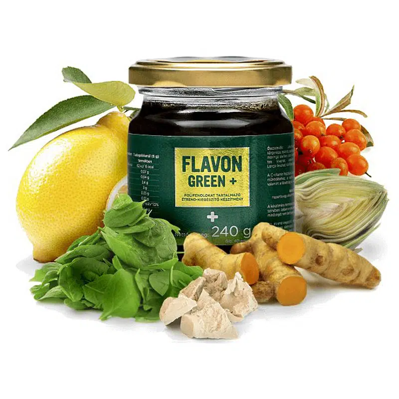 Flavon Green Plus koncentrátum - 240g 1 Flavon Green Plus koncentrátum - 240g