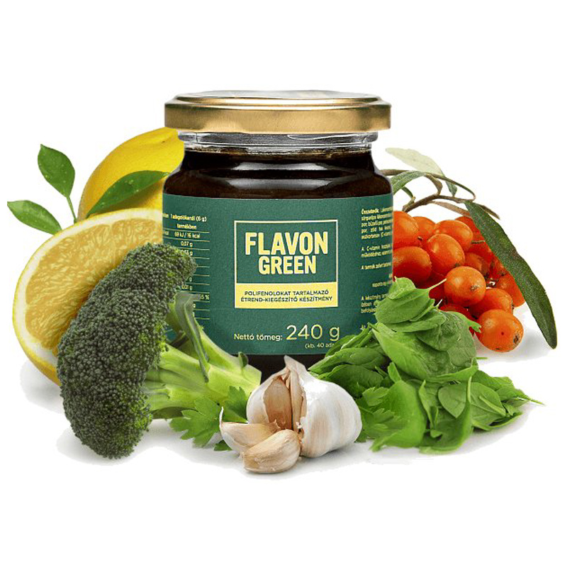 Flavon Green gyógynövény koncentrátum - 240g 1 Flavon Green gyógynövény koncentrátum - 240g