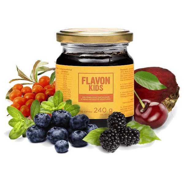 Flavon Kids gyümölcs koncentrátum - 240 g 1 Flavon Kids gyümölcs koncentrátum – 240 g