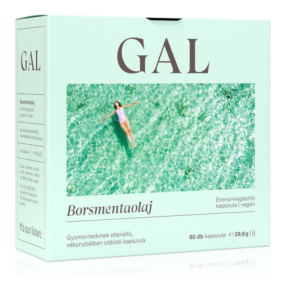 GAL Borsmentaolaj kapszula - 60db 1 GAL borsmentaolaj kapszula - 60db