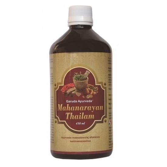 Garuda Ayurveda Mahanarayan Thailam masszázsolaj - 450ml 1 Garuda Ayurveda Mahanarayan Thailam masszázsolaj – 450ml