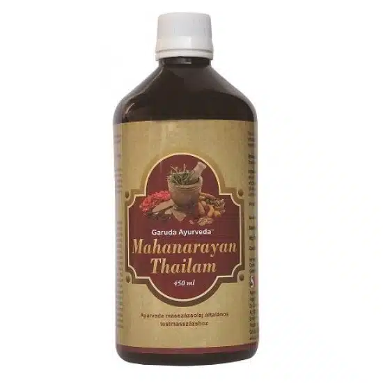 Garuda Ayurveda Mahanarayan Thailam masszázsolaj - 450ml 1 Garuda Ayurveda Mahanarayan Thailam masszázsolaj – 450ml