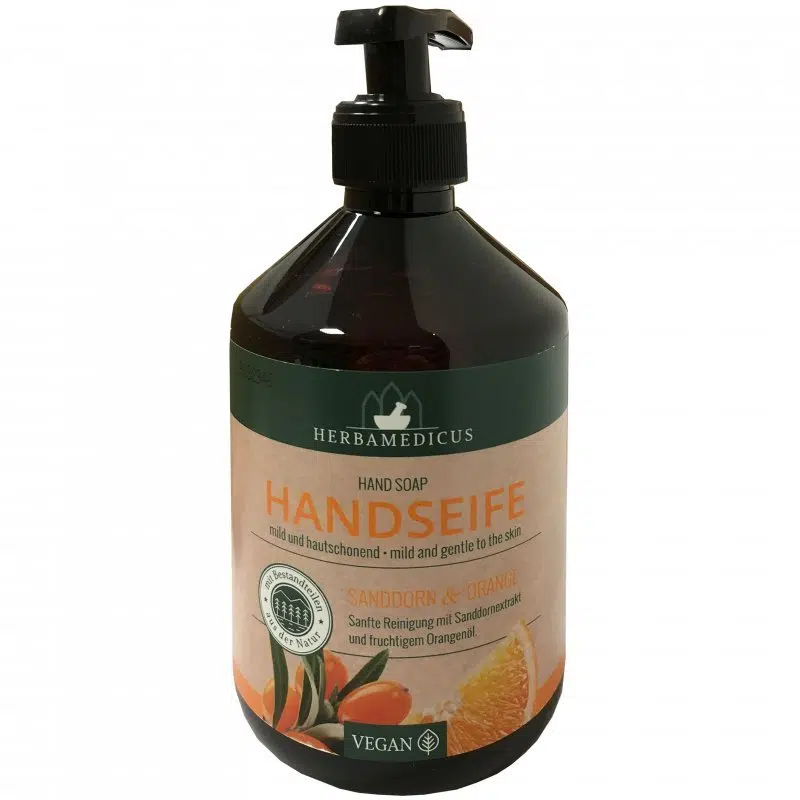 Herbamedicus Folyékony szappan homoktövis és narancs - 500ml 1 Herbamedicus Folyékony szappan homoktövis és narancs - 500ml