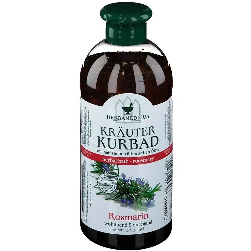 Herbamedicus rozmaring gyógynövényes fürdőolaj - 500 ml 1 Herbamedicus rozmaring gyógynövényes fürdőolaj - 500 ml