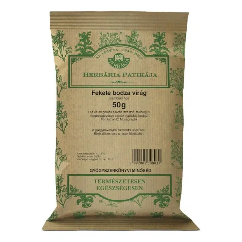 Herbária Bodzavirág tea - 50g 1 Herbária Bodzavirág tea - 50g