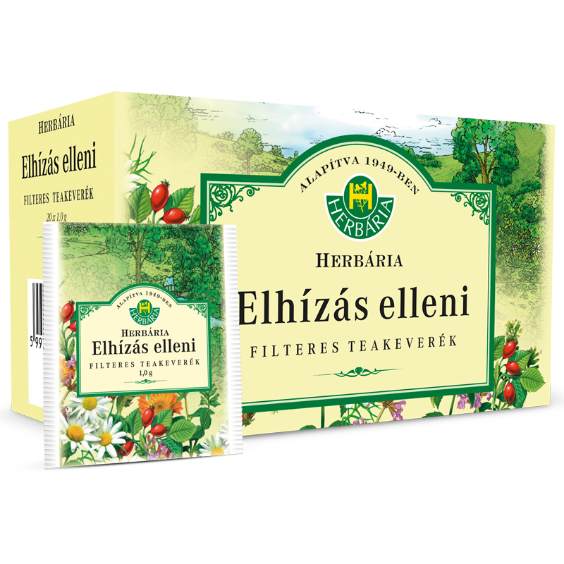 Herbária Elhízás elleni filteres tea - 20 filter 1 Herbária Elhízás elleni filteres tea - 20 filter