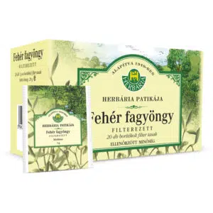 Herbária fehér fagyöngy tea - 20x1g borítékolt filter/doboz