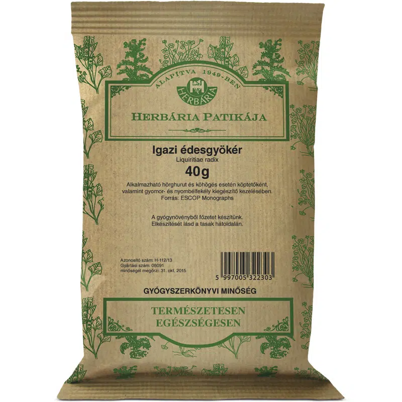 Herbária édesgyökér tea - 40g 1 Herbária édesgyökér tea - 40g