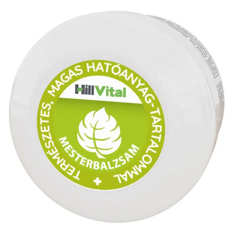 HillVital Gyógyfüves Mesterbalzsam - 50ml 1 HillVital Gyógyfüves Mesterbalzsam – 50ml