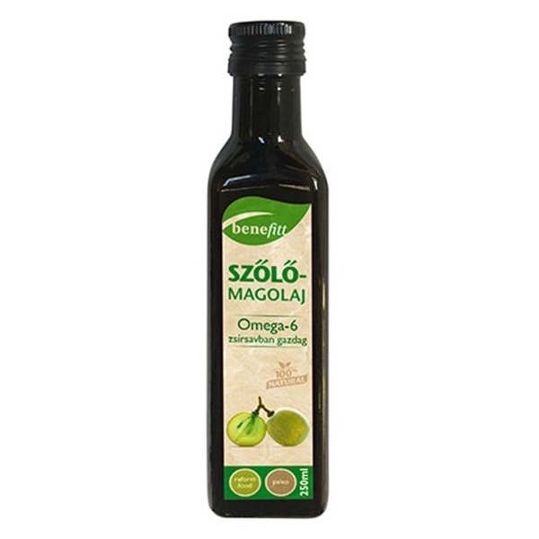 Interherb Benefitt szőlőmag olaj - 250ml 1 Interherb Benefitt szőlőmag olaj