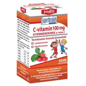 Jutavit C-vitamin 100mg rágótabletta gyerekeknek - 60db