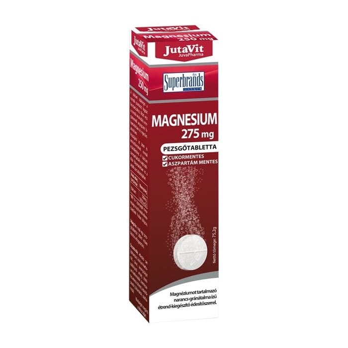 Jutavit Magnézium 275 mg pezsgőtabletta - 18db 1 jutavit-magnezium-275mg-pezsgotabletta-16db