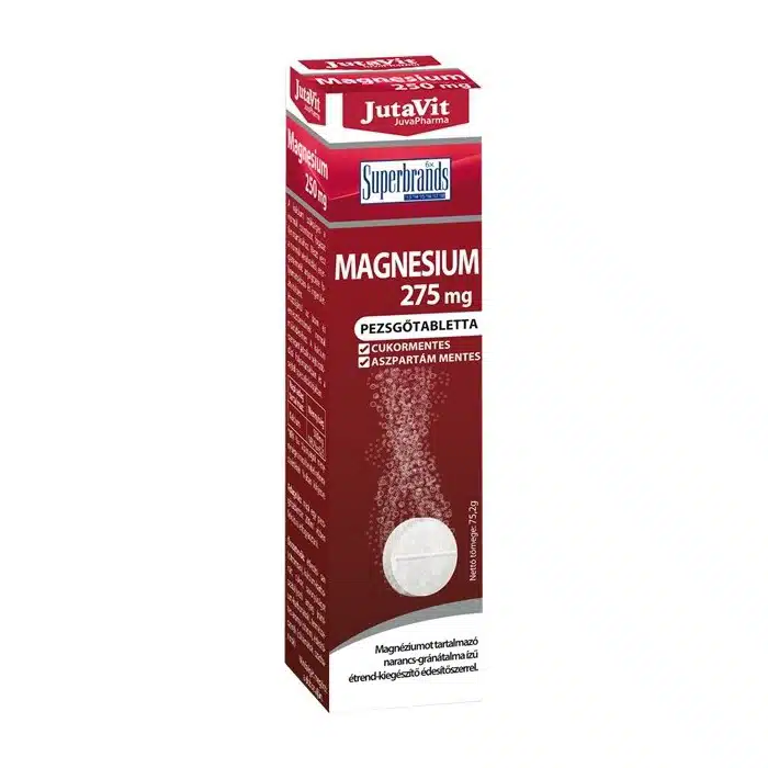 Jutavit Magnézium 275 mg pezsgőtabletta - 18db 1 jutavit-magnezium-275mg-pezsgotabletta-16db