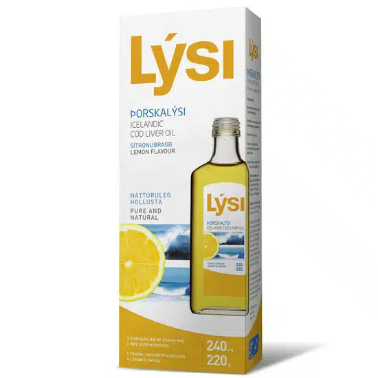 Lysi citromos tőkehalmáj olaj - 240ml 1 Lysi citromos tőkehalmáj olaj - 240ml