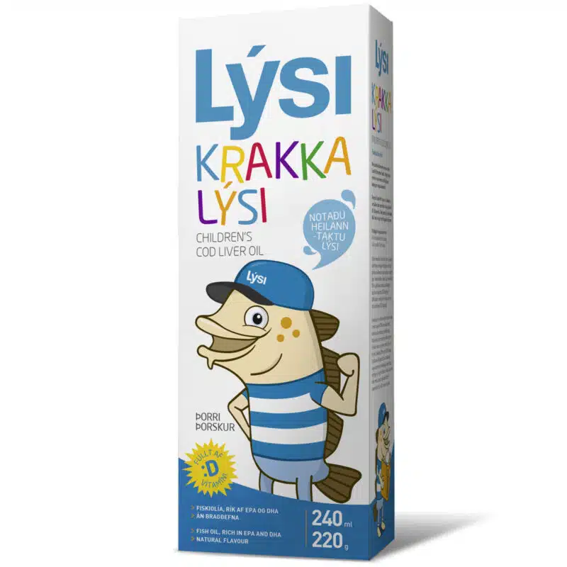 Lysi Kid's tőkehalmáj olaj - 240ml 1 Lysi Kid's tőkehalmáj olaj - 240ml