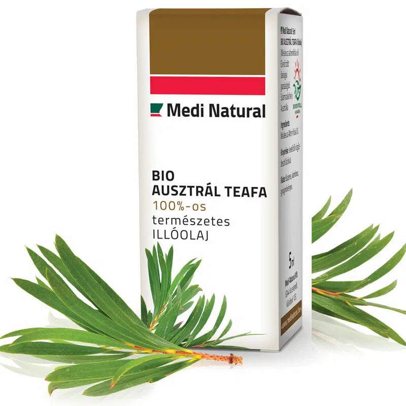 Medinatural bio illóolaj ausztrál teafa - 5ml 1 Medinatural bio illóolaj ausztrál teafa - 5ml