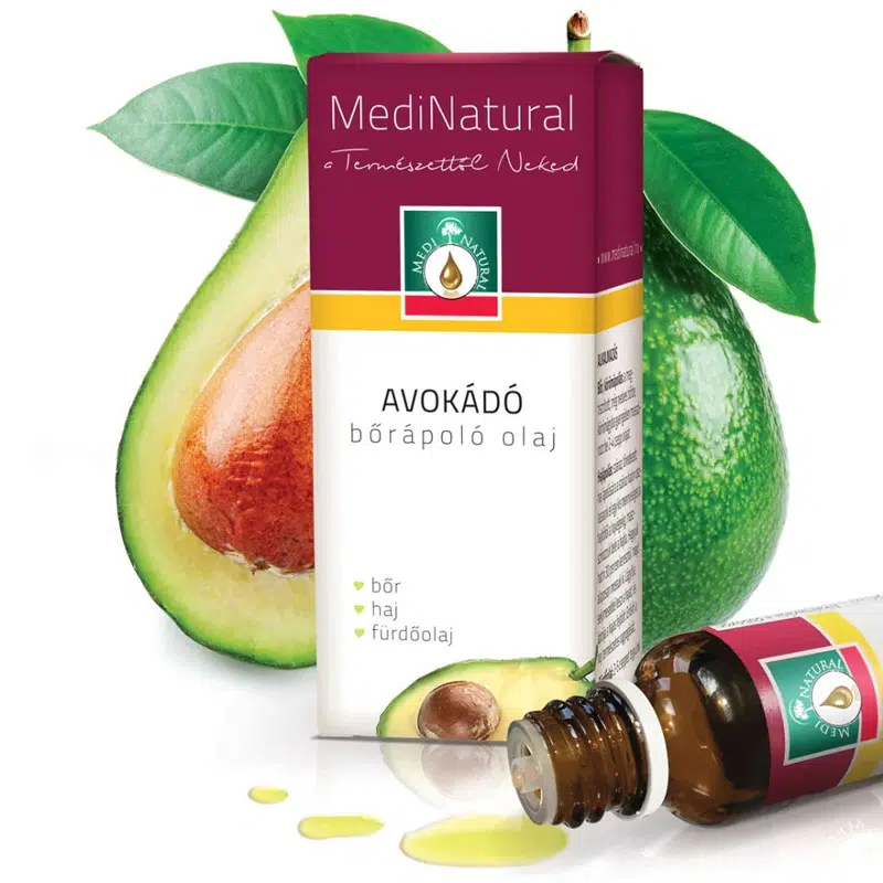 Medinatural bőrápoló olaj avokádó - 20ml 1 Medinatural bőrápoló olaj avokádó - 20ml