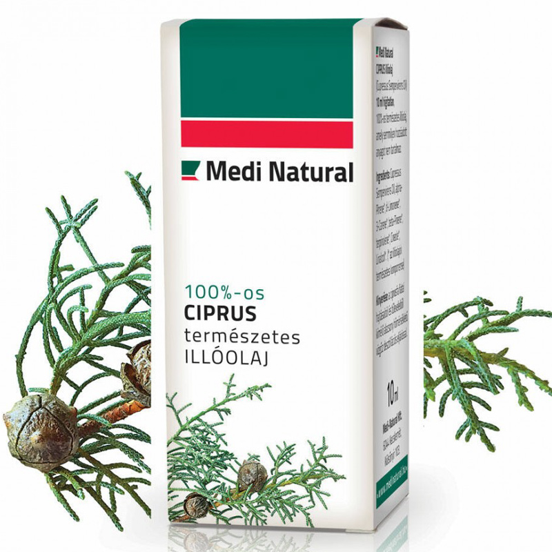 Medinatural Ciprus illóolaj - 10ml 1 Medinatural Ciprus illóolaj - 10ml