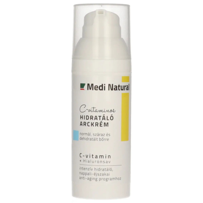 Medinatural C-vitaminos hidratáló arckrém - 50ml 1 Medinatural C-vitaminos hidratáló arckrém - 50ml