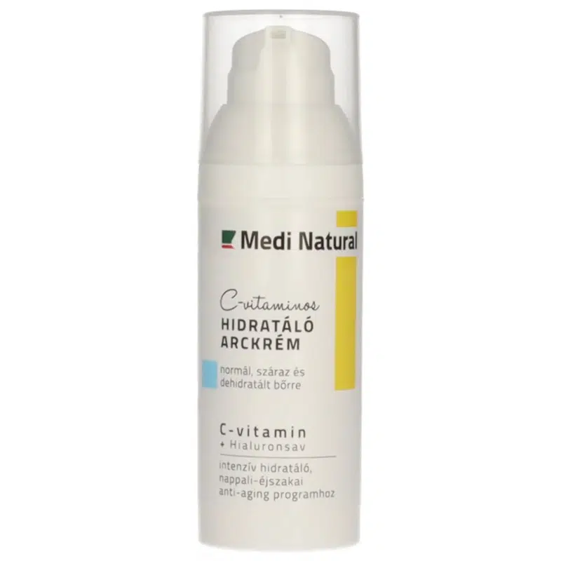 Medinatural C-vitaminos hidratáló arckrém - 50ml 1 Medinatural C-vitaminos hidratáló arckrém - 50ml