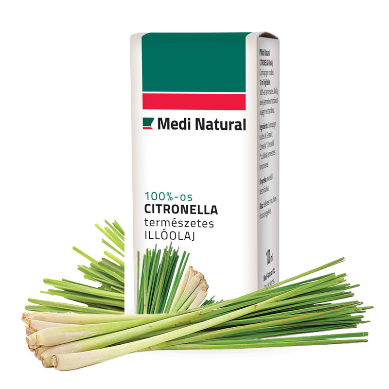 Medinatural Citronella illóolaj - 10ml 1 Medinatural Citronella illóolaj - 10ml