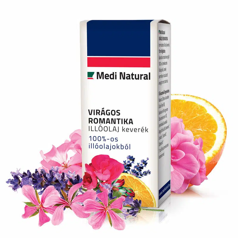Medinatural illóolaj virágos romantika - 10ml 1 Medinatural illóolaj virágos romantika - 10ml