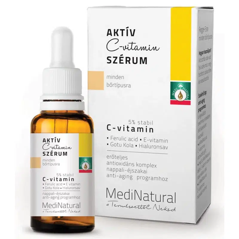 Medinatural Aktív C-vitamin szérum - 30ml 1 Medinatural Aktív C-vitamin szérum - 30ml