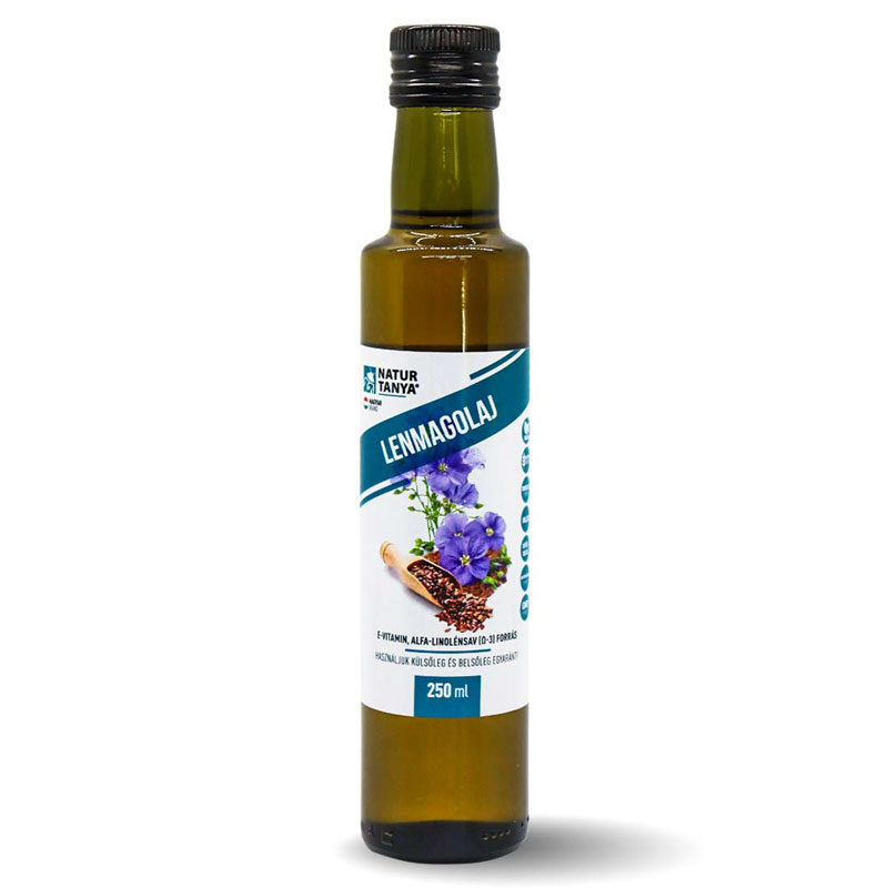 Natur Tanya Lenmagolaj - Hidegsajtolással készült - 250ml 1 Natur Tanya Lenmagolaj - Hidegsajtolással készült - 250ml