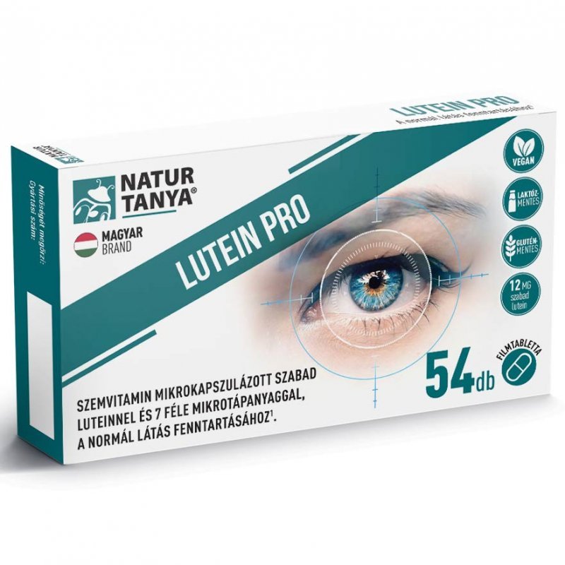 Natur Tanya Lutein Pro tabletta - 54db 1 Natur Tanya Lutein Pro tabletta - 54db